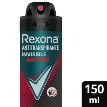Imagem de Desodorante Rexona Men Antibacterial + Invisible 150ml