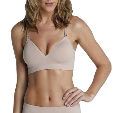 Imagem de Sutiã Feminino Bojo Daily Triângulo Trifil ., M, Chocolate