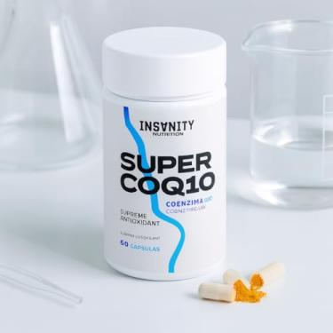 Imagem de Super Coenzima Q10 200Mg Por Cápsula, 60 Doses, Energia Celular, Ação Antioxidante, Saúde Cardiovascular, Anti-Fadiga, Marca INSANITY