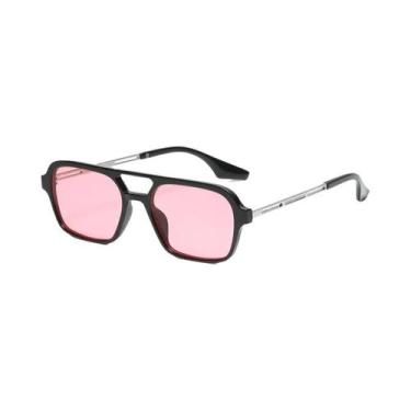 Imagem de Óculos De Sol Piloto Com Armação Pequena E Dupla Viga, Retrô Clássico 