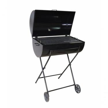 Imagem de Churrasqueira A Bafo 50 Litros Com Grelha E Carrinho