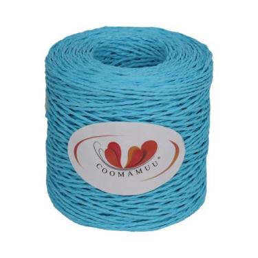 Imagem de Fio De Ráfia De 100g Para Crochê, Chapéu De Verão, Flor Feita À Mão, F