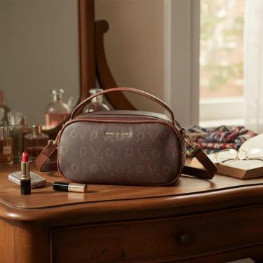 Imagem de Bolsa feminina de ombro transversal Prime Pavão de Ouro-Feminino