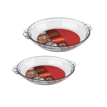 Imagem de Conjunto Assadeiras Formas Filetada Marinex 02 Peças