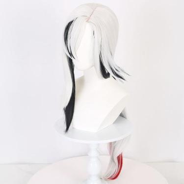 Imagem de Peruca de cosplay Genshins Impacts Arlecchinos Synthetic Hair 100cm - 