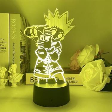 Imagem de Luz noturna LED 3D Hunters Gons Freecss Color Changing - Yiweisai