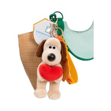 Imagem de Brinquedos De Pelúcia De Cachorrinho Fofo Wallace&Gromit, Bonecos De A