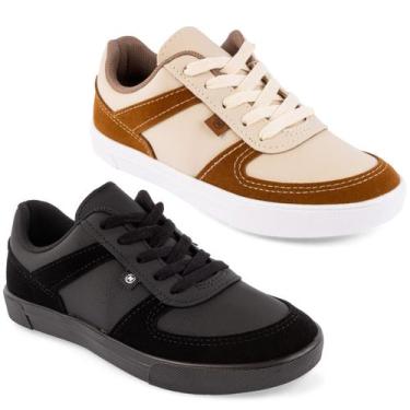 Imagem de Tênis Infantil Molekinho Menino Casual Camurça Original 2801, Preto, 3