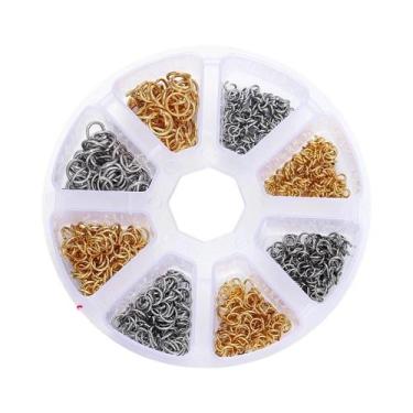 Imagem de Conjunto De Fechos Lagosta, Argolas De Conexão, Contas De Crimpagem E 