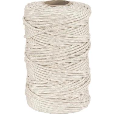 Imagem de Corda Multifilamento Trançada, 6 Mm X 180 M, Branca, Vonder