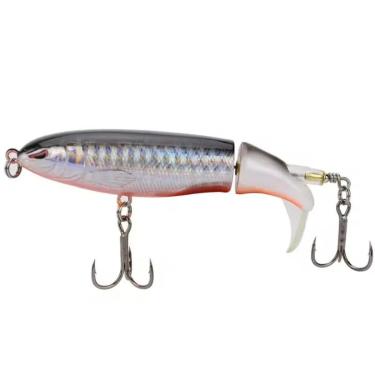 Imagem de Isca Artificial Hélice Whopper Popper Superfície realista Cor:;Tamanho:Único-Unissex