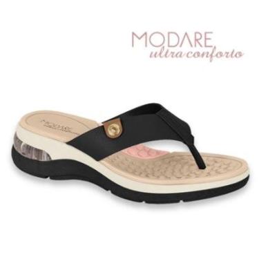 Imagem de Chinelo Tamanco Modare Anabela Plataforma Ortopedico Ultra Conforto-Feminino