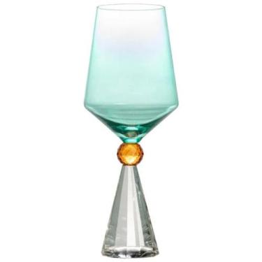 Imagem de Taça Para Vinho Agua Em Vidro Verde 550Ml - Ribeiro e Pavani