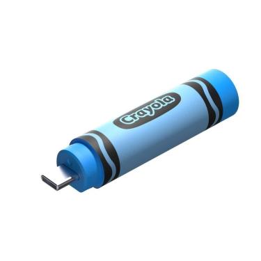 Imagem de Pen drive 64GB USB-C 3.2 Sandisk Crayola Cerulean Blue, SDCZIC-064G-G46B