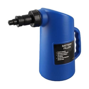 Imagem de Garrafa de enchimento de bateria, ferramenta de enchimento de líquido de bateria de carro 2L jarro de ciclo profundo automotivo