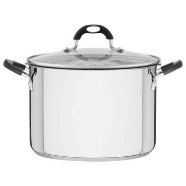 Imagem de Espagueteira Tramontina Solar Silicone em Aço inox com Fundo Triplo co