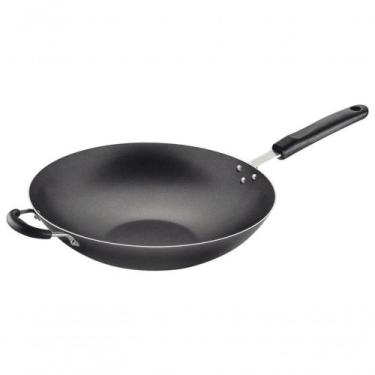 Imagem de Wok Tramontina Loreto 36cm Antiaderente Com Cabo Grafite