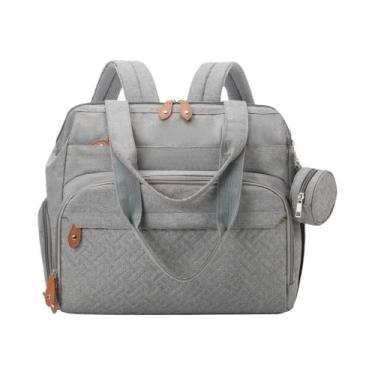 Imagem de Mochila Grande Para Fraldas PANGDUBE, Bolsa De Maternidade Com Compart