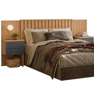 Imagem de Cabeceira Casal Queen ou King Olinda C 2 Mesas de Cabeceira - ALBATROZ