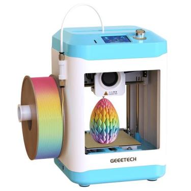 Imagem de Impressora 3D XZN Mini para crianças e iniciantes com nivelamento auto