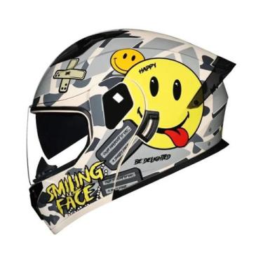 Imagem de ORZ-103 NOVA motocicleta modular flip capacete material ABS lente dupl