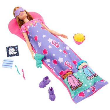 Imagem de Boneca Barbie - Festa Do Pijama Com Cachorrinhos - Color Change - Mattel