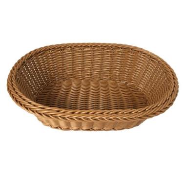 Imagem de Cesta oval para pães em polipropileno marrom -Dynasty, 3 meses por def