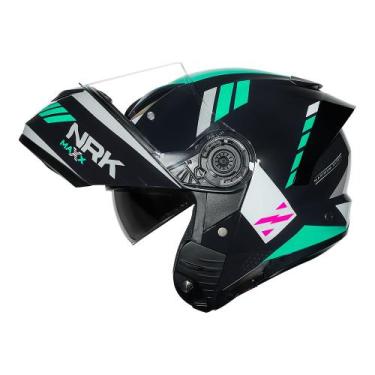 Imagem de Capacete Norisk Force II Maxx Azul e Verde Tamanho:58, 58