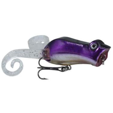 Imagem de Isca Artificial Pesca Popper Frog Sapo Sapinho 5,5cm Traira - Shopdape