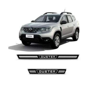 Imagem de Kit Soleiras Elegance Np - Protetor Premium Duster 2011 a 2024 - NP AD