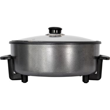 Imagem de Panela Elétrica Agratto Mangiare APER01I-02 3L 1500W Antiaderente Preta com Tampa de Vi...