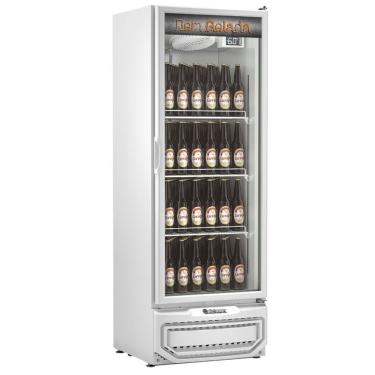 Imagem de Cervejeira Vertical Expositor GCB40V 410L Porta de Vidro Degelo Automático Branco 110V...