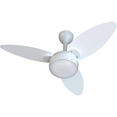 Imagem de Ventilador de Teto Ventisol 3 Pás 6 Velocidades Branco e Cinza Elluz Bivolt com Control...