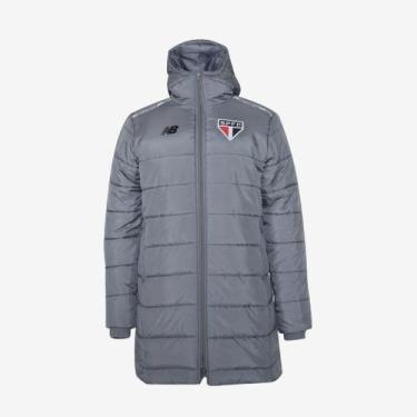 Imagem de Jaqueta Parka New Balance Puffer Spfc Cinza