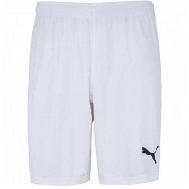 Imagem de Bermuda Calção Puma Liga Shorts White Esportiva Academia Masculino Adu