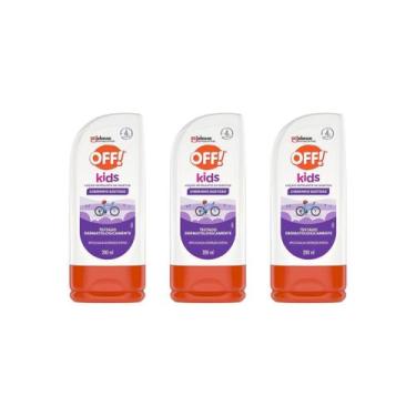Imagem de Kit 3 Loção Repelente Off! Kids Embalagem Econômica 200Ml, Kids