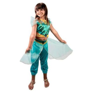 Imagem de Fantasia Infantil Luxo Jasmine Classica Original - Super Magia, P