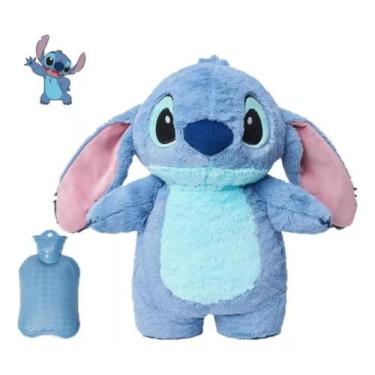 Imagem de Compressa Água Stitch Bolsa Térmica Quente Frio Dor Cólicas - mega toy