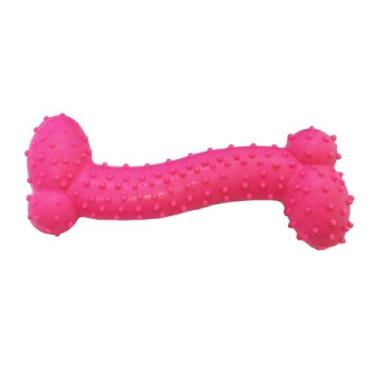 Imagem de Brinquedo Pet Mordedor Maciço T-Bone Anti Stress para Cachorro - Petit