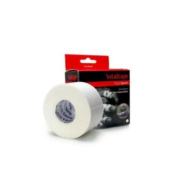 Imagem de Bandagem Adesiva Vitaltape Rígida Sport Branca - Fisiovital
