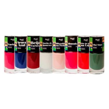 Imagem de Esmaltes Repós Brasilidades Sudeste - Kit com 8 Cores