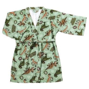 Imagem de Roupão Infantil Felpudo Estampado 100% Algodão Menino / Menina - Dohle