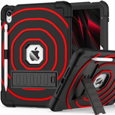 Imagem de Capa para Tablet SIBEITU iPad 11" e 10,9"  Resistente com Suporte Ajus