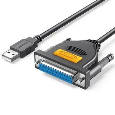 Imagem de Adaptador USB para Impressora Paralela DB25 Ugreen 6 Pés