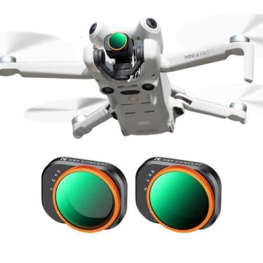 Imagem de Kit 2 Filtros ND Variável K&F Concept para DJI Mini 4 Pro