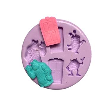 Imagem de Confeitaria dos moldes, F791 MOLDE DE SILICONE MONSTROS CONFEITARIA ARTESANATO