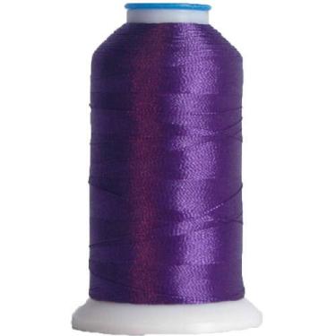 Imagem de Threadart Linha de bordado de máquina de poliéster da The Spool - 1000 m - 40 wt - Centenas de opções de cores - berinjela - nº 269