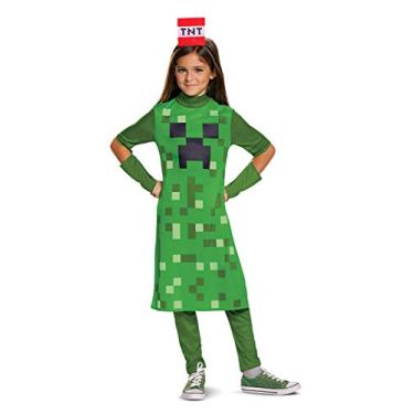 Imagem de Disguise Minecraft Girls Creeper Classic Costume Size 10/12