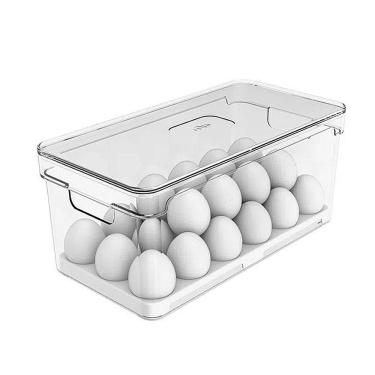 Imagem de Organizador Ovos 36 Un Cesto Cozinha Clear Fresh Natural Ou