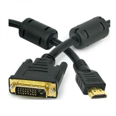 Imagem de Cabo Conversor Hdmi Macho para Dvi I Macho com Filtro - 1.8 Mts